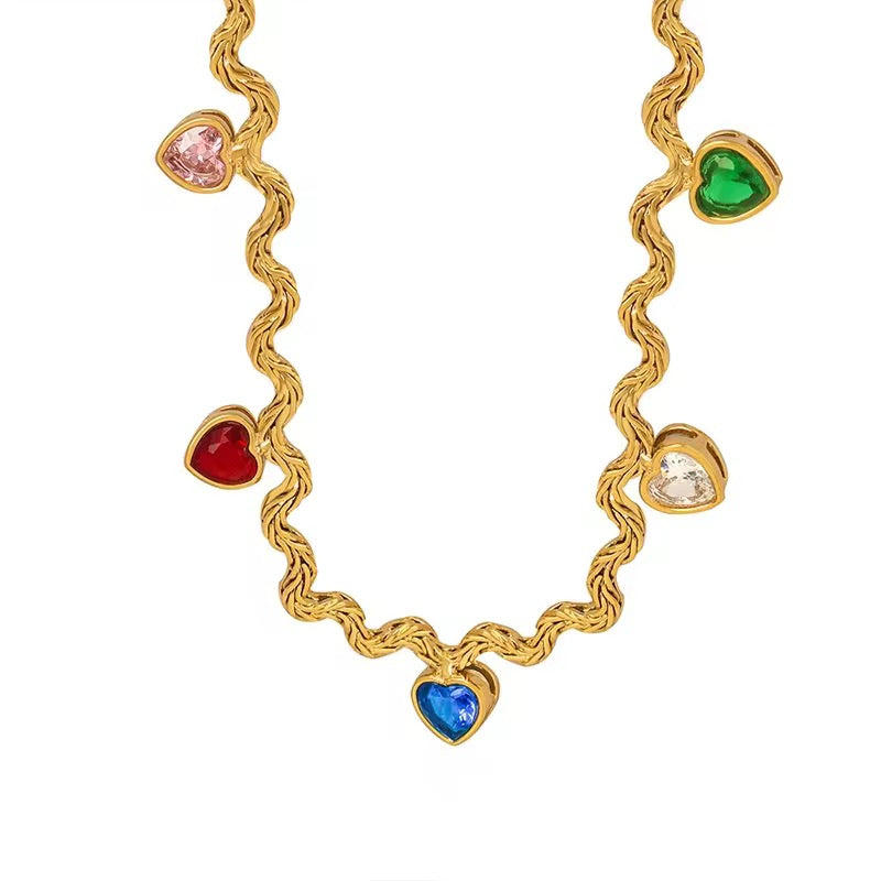 Aurora Multicolour necklace