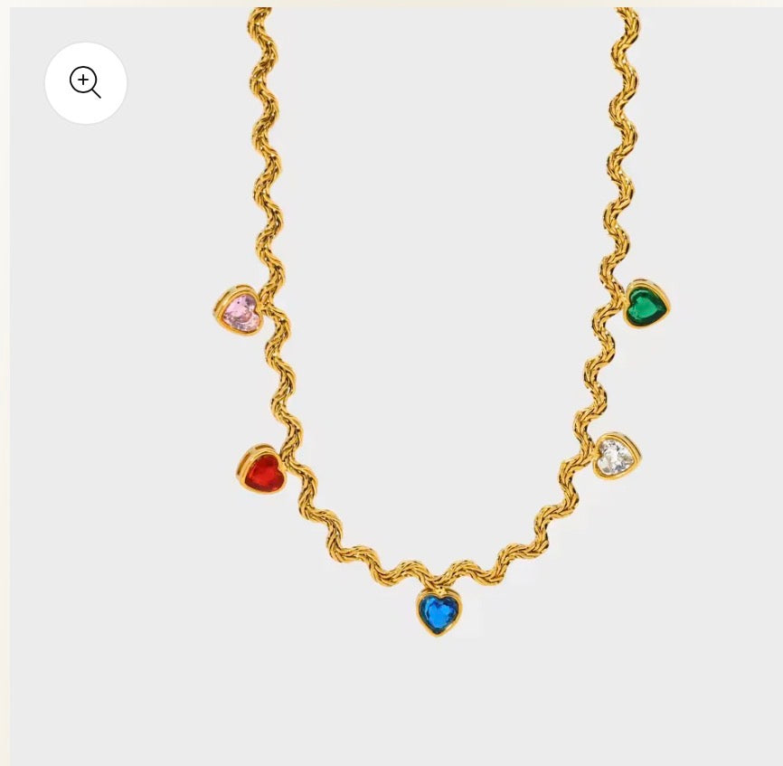 Aurora Multicolour necklace