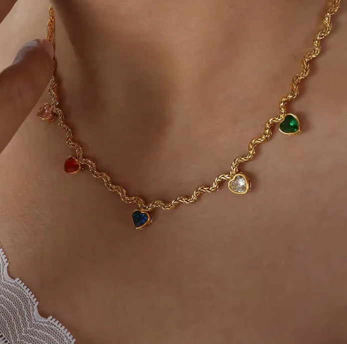 Aurora Multicolour necklace