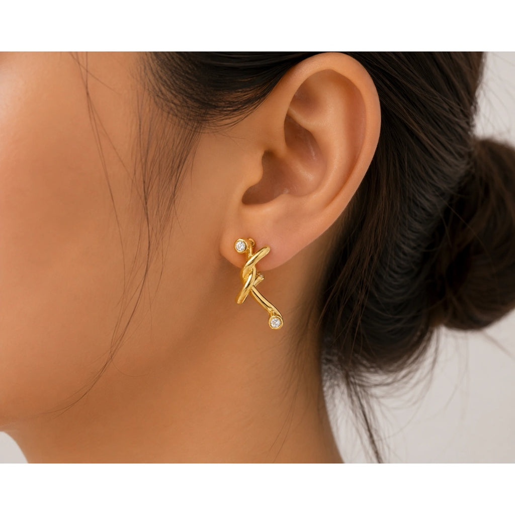 Aurora Twist Earrings