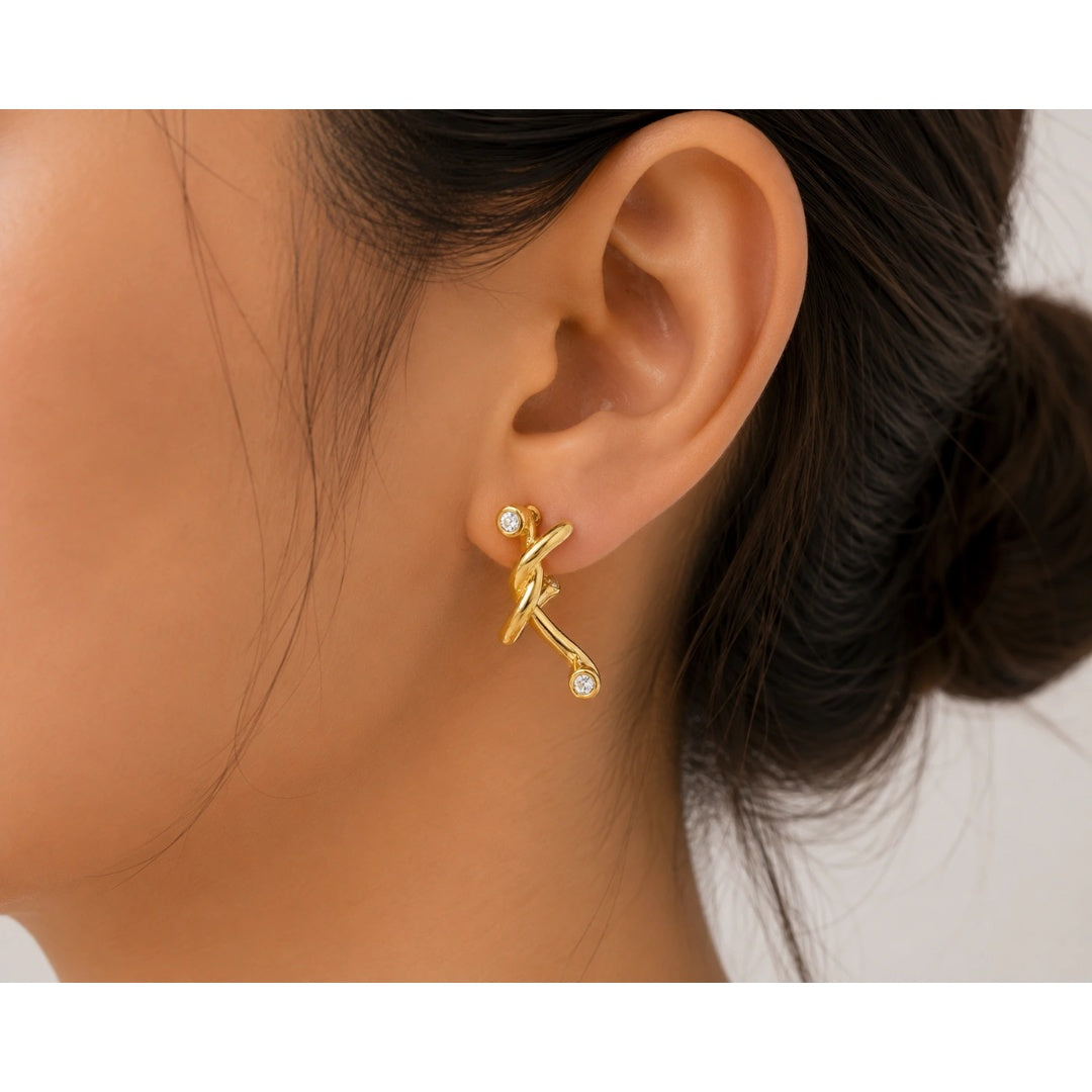 Aurora Twist Earrings