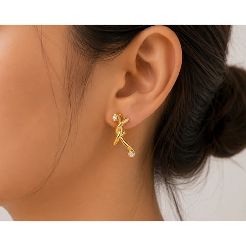 Abstract Earrings