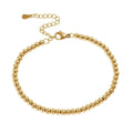 Beaded chain bracelet