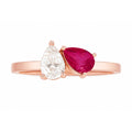 Blush Duo Ring