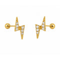 Lightning Studs (Pair)