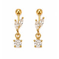 Daisy Drops Studs (Pair)