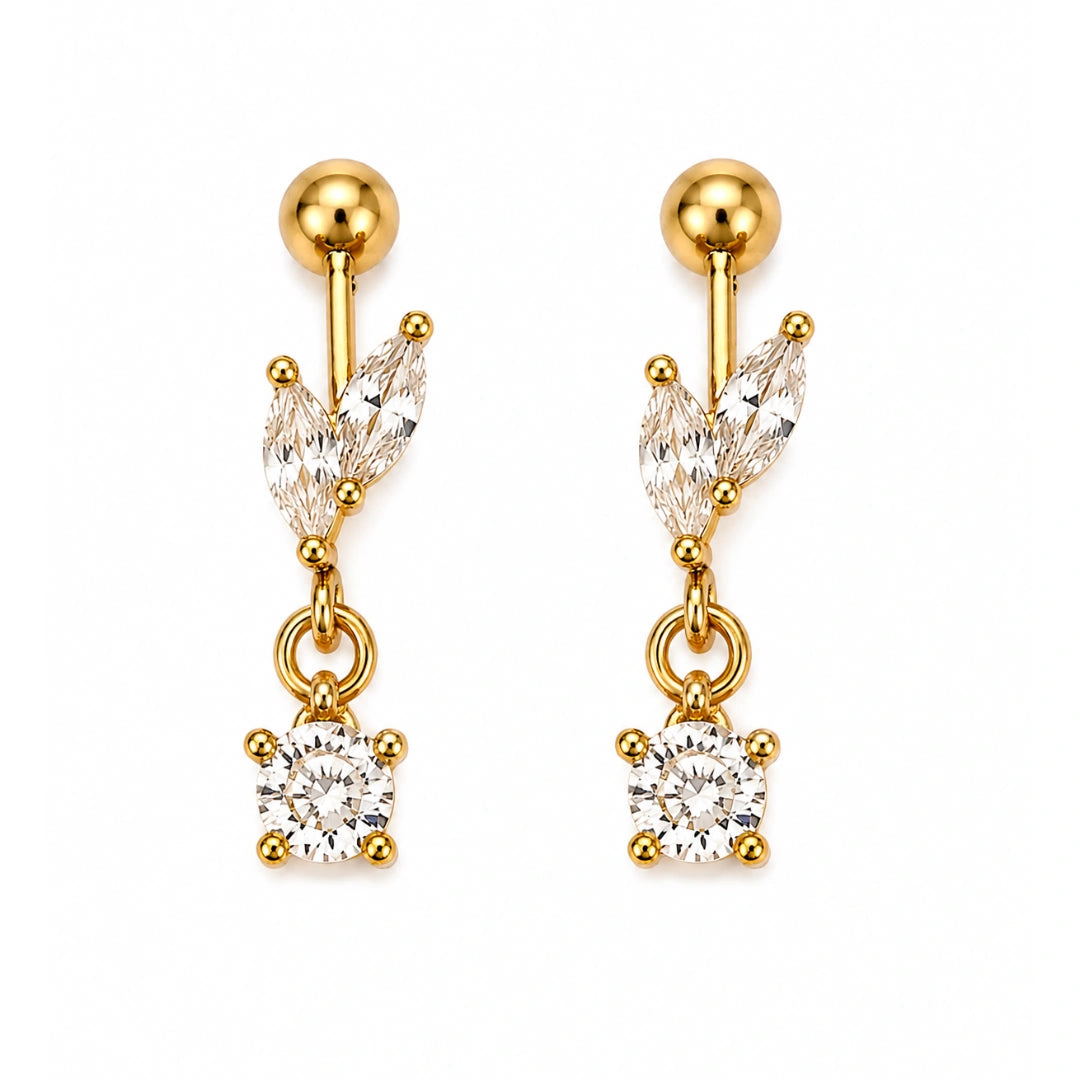 Daisy Drops Studs (Pair)