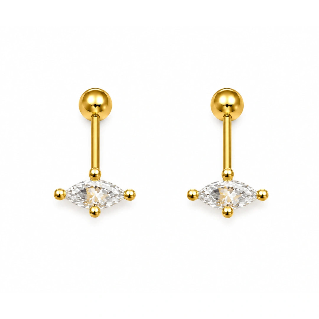 Crystal Eye Studs (Pair)