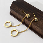 Double Piercing Earrings