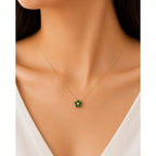Emerald Petalia Pendant