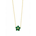 Emerald Petalia Pendant