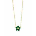 Emerald Petalia Pendant