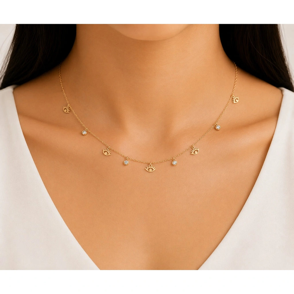 Mystara Eye Necklace