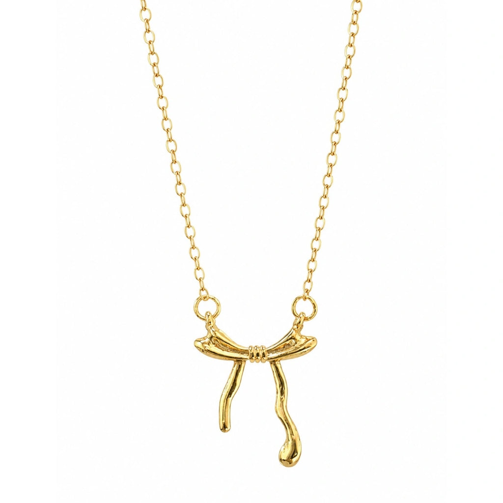 Sylvera Bow Necklace