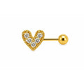 Elysian Heart Stud