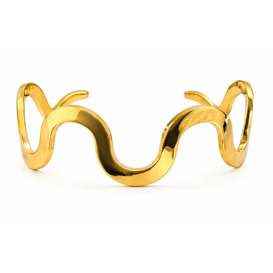 Wave Cuff Bracelet