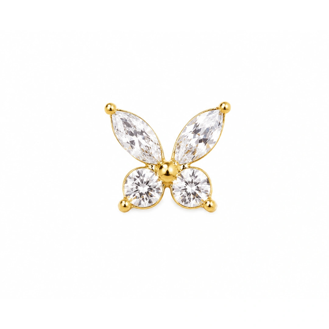 Butterfly Stud