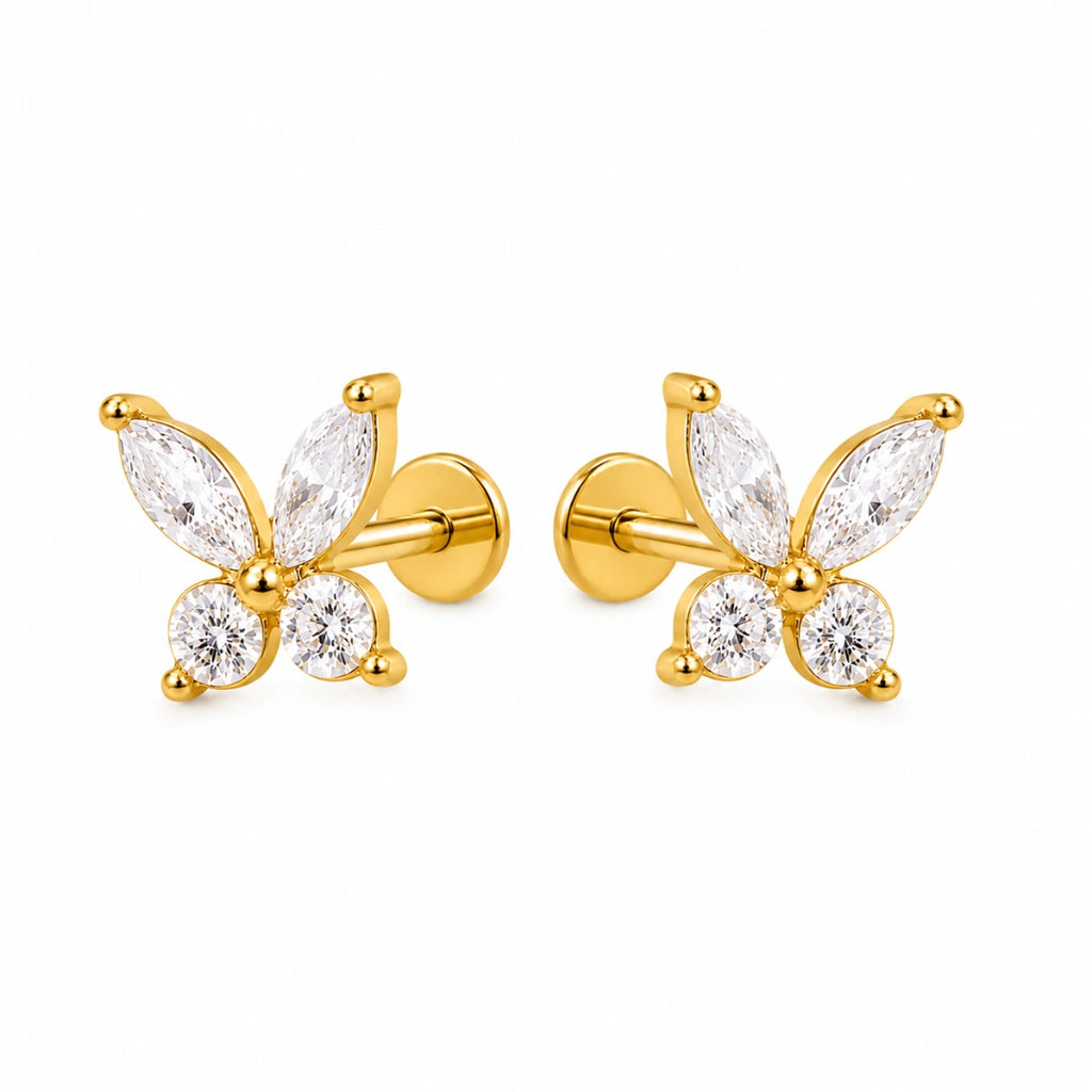 Butterfly Stud