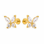 Butterfly Stud