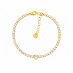 Heart Tennis Bracelet