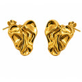 Heart Molten Earrings