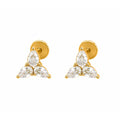Tri-Gem Stud