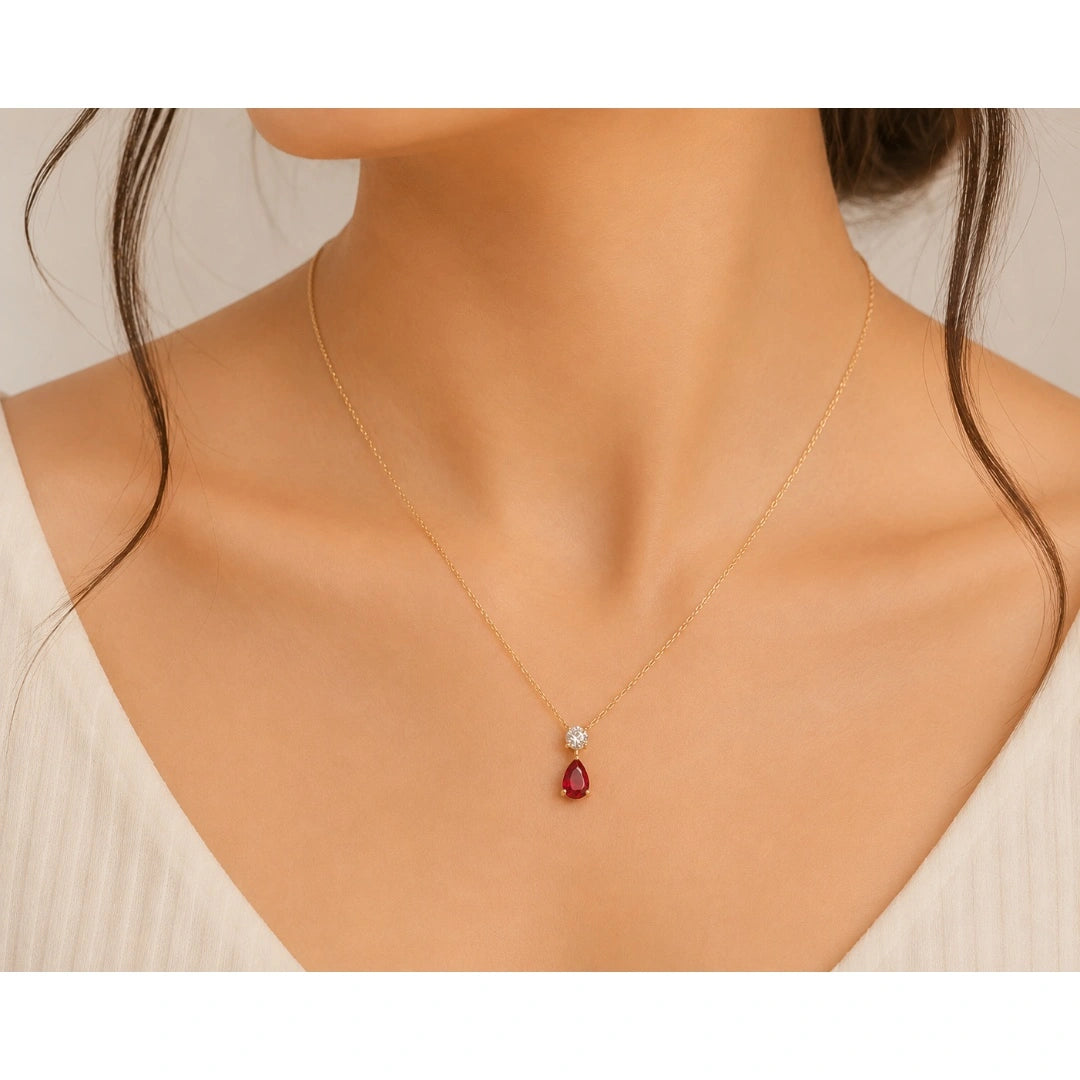 Orlina Blue Necklace