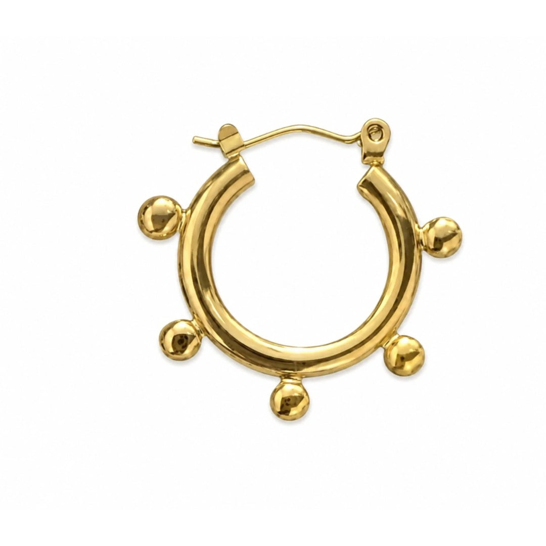 Classic Charm Hoops