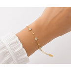 Crystal Blossom Bracelet