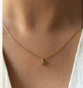 Dainty flower necklace