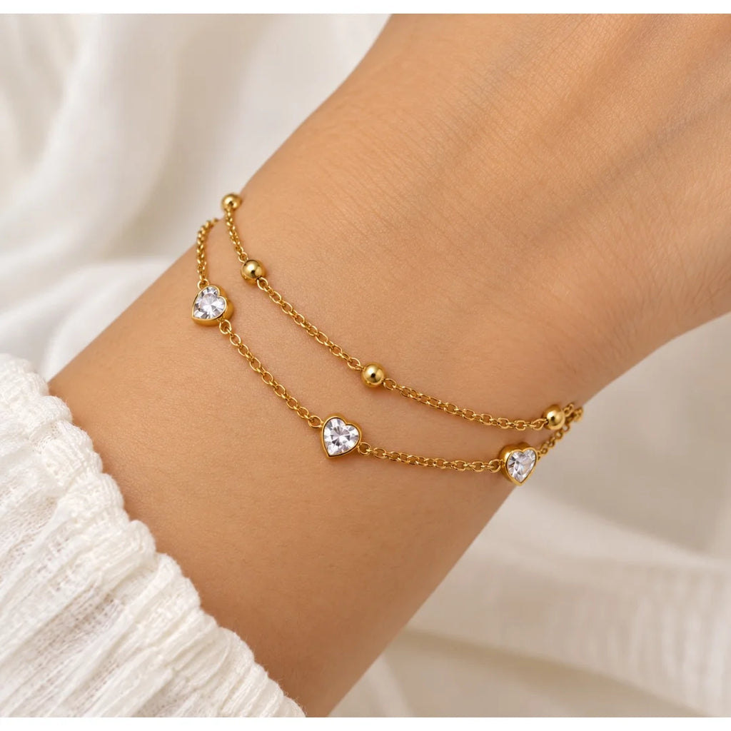 Blush Link Bracelet