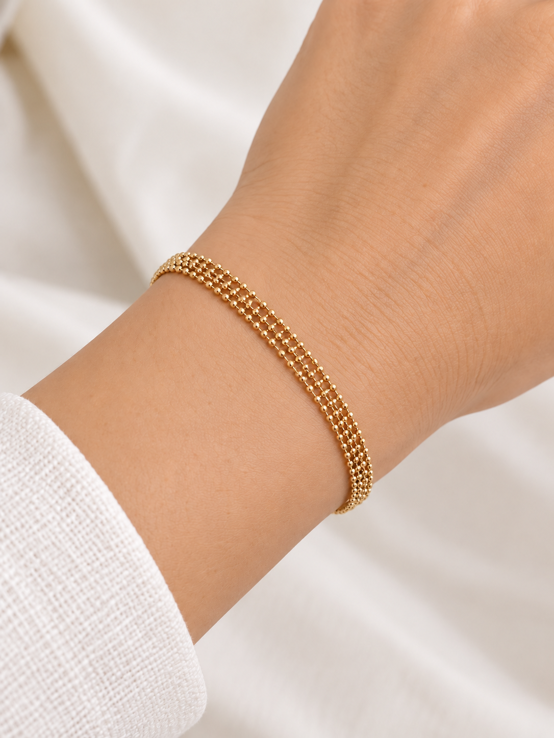 Triple Bead Bracelet