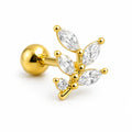 Elegant gold leaf