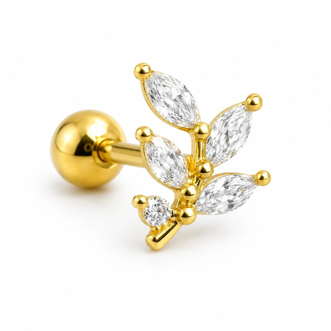 Elegant gold leaf