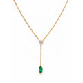 Emerald Drop Necklace