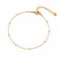 Fine Gold Dot Anklet