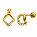 Angled Studs (stainless steel)