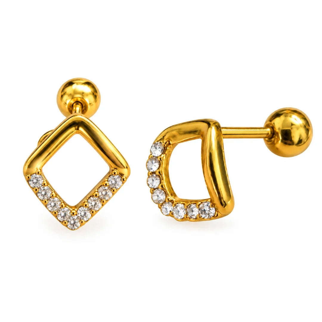 Angled Studs (stainless steel)