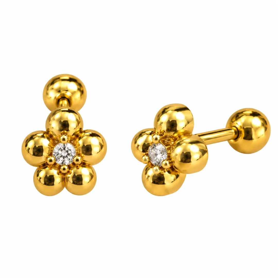 Bluets Studs (stainless steel)