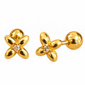 Wallflower Studs (stainless steel)
