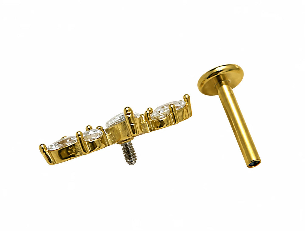 Gilded Studs (stainless steel)