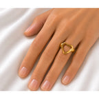 Golden Affection Ring