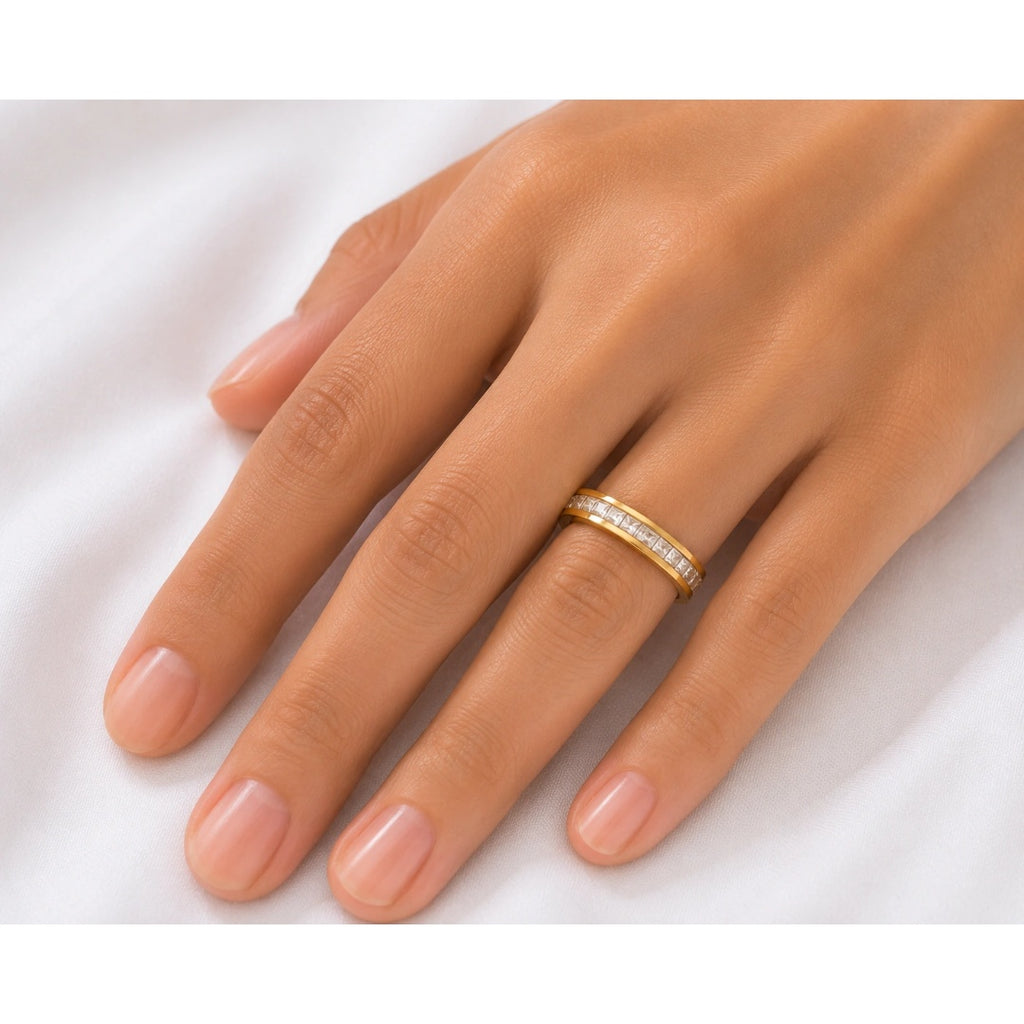 Golden Eternity Ring