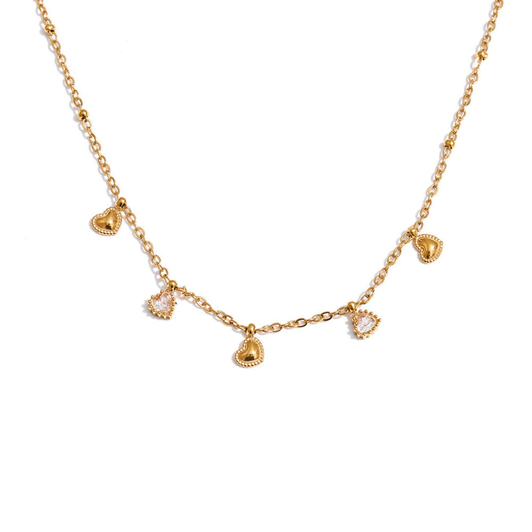 Golden Flutter Hearts