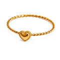 Golden Heart Ring