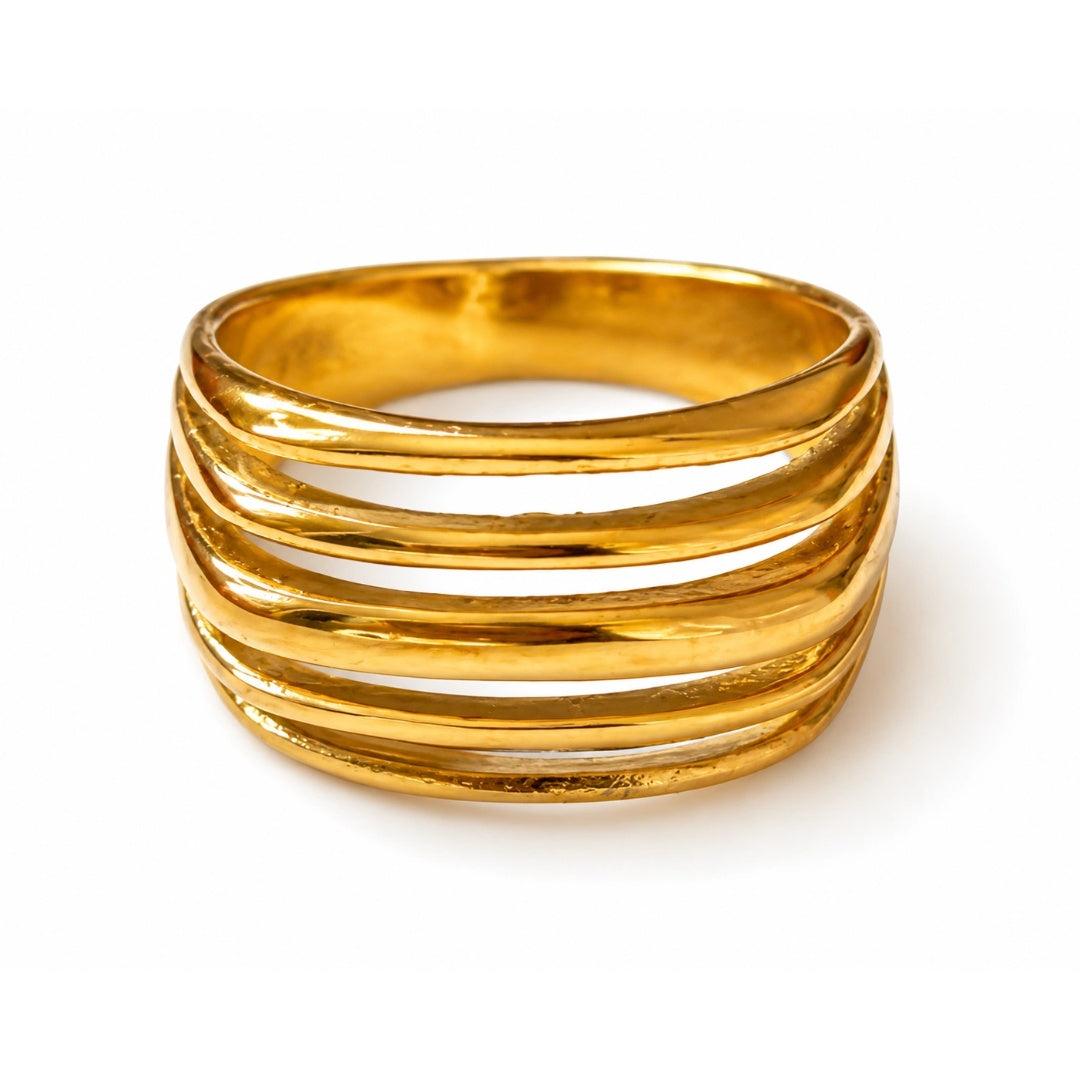 Golden Layer Ring
