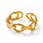 Golden Link Ring