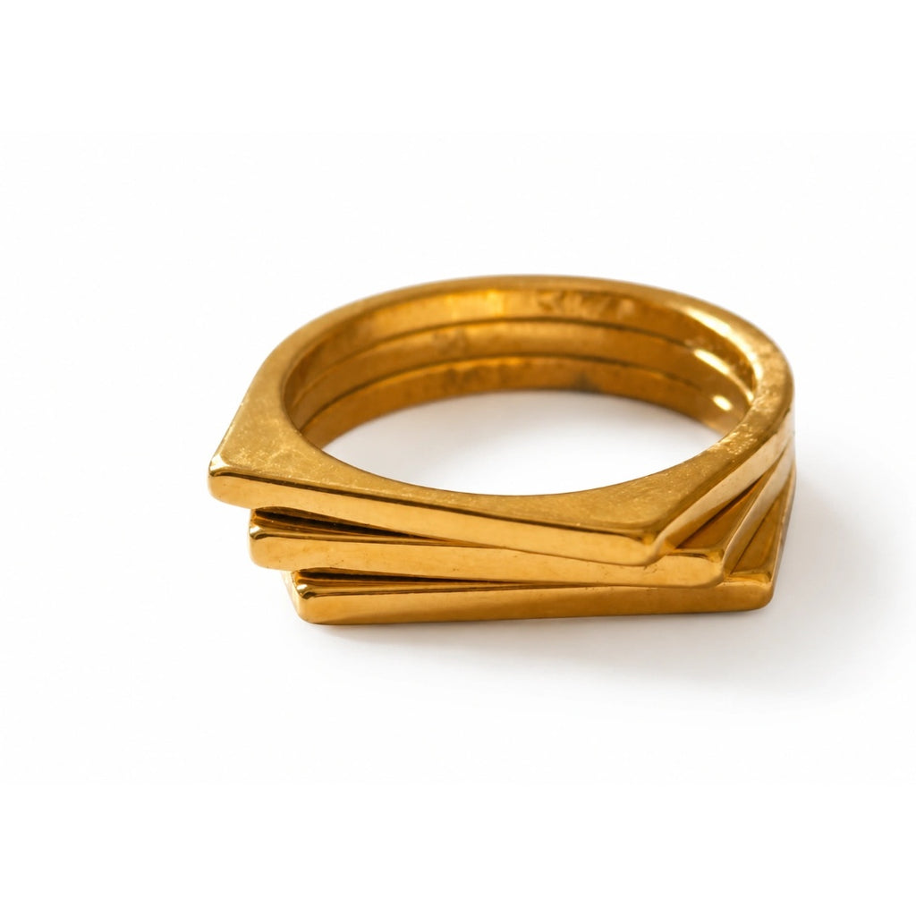 Golden Stack Ring