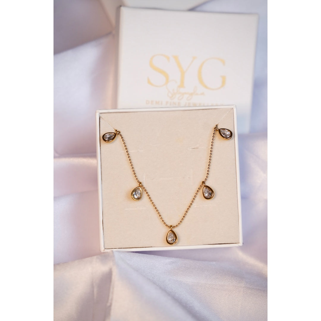 Gomez drop necklace
