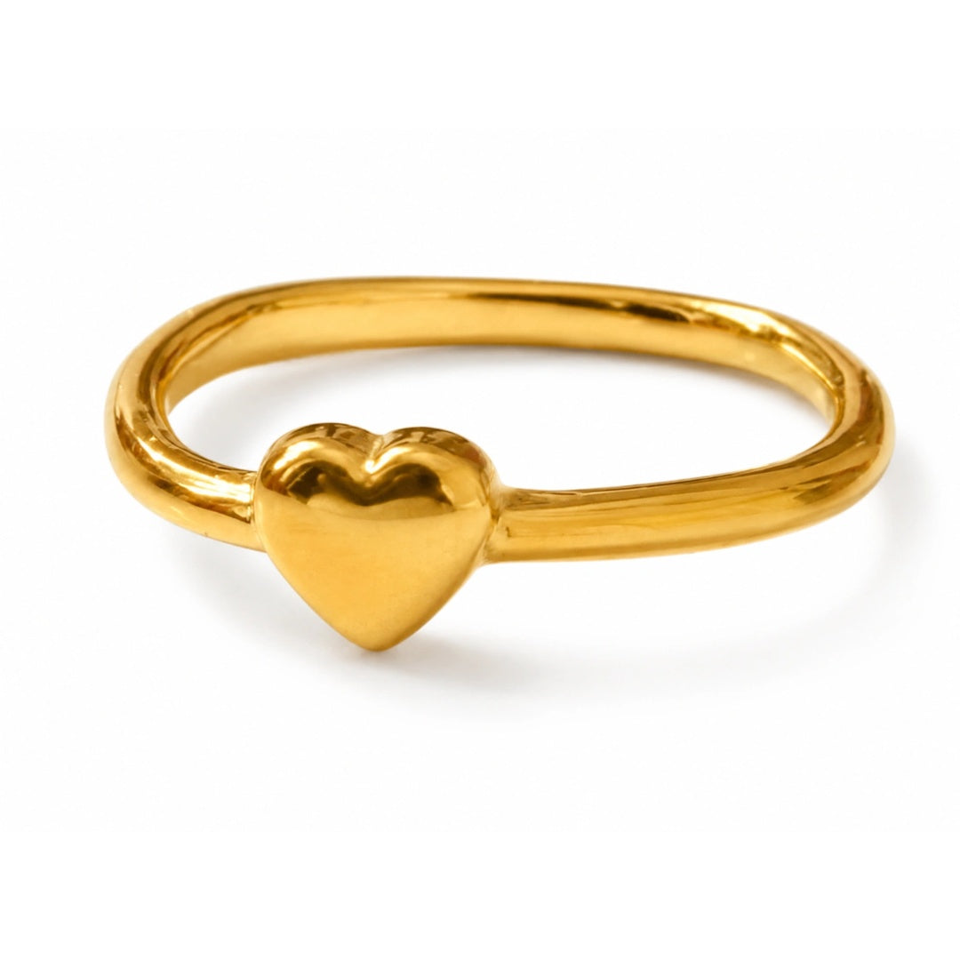 Heart Charm Ring